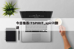 今日推荐!TSPIRIT_spirit翻译